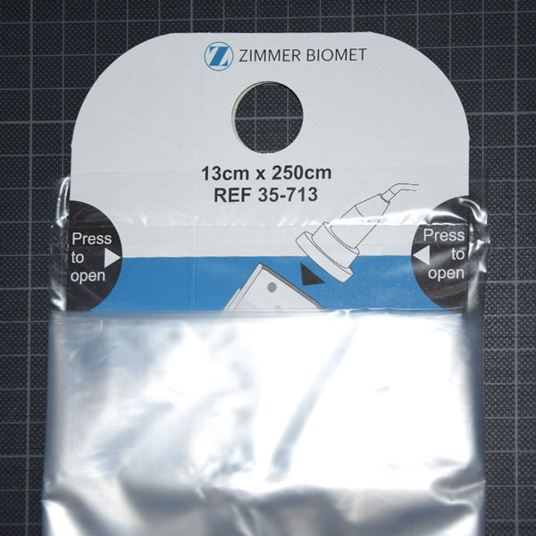 Zimmer Biomet, blau, Kamera-Abdeckfolie